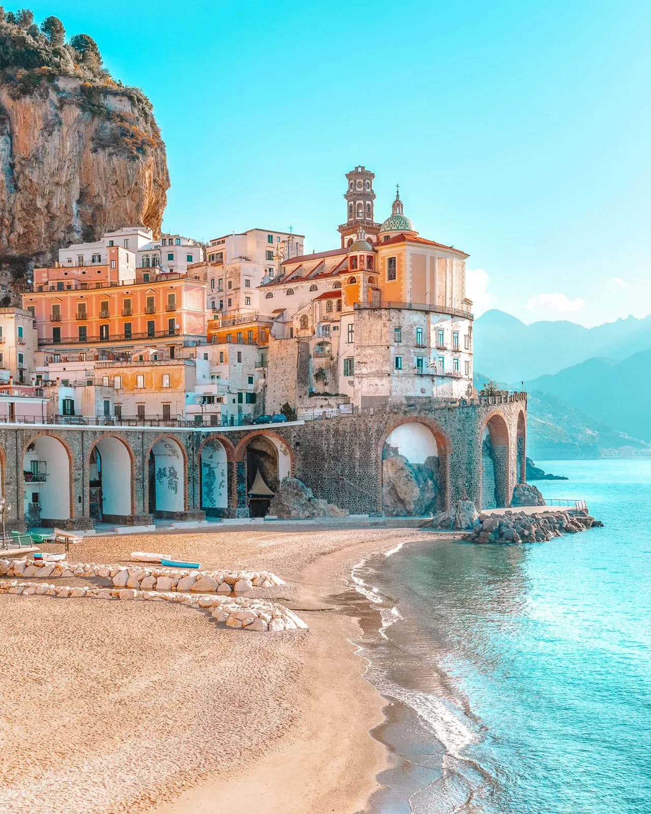 Vista della Costiera Amalfitana